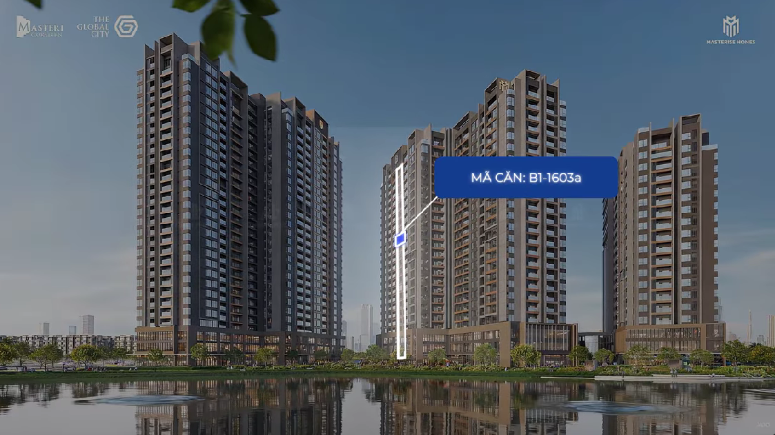 CHỈ CĂN B1-16-03A MASTERI COSMO CENTRAL NEXUS ZONE | BẤT ĐỘNG SẢN HOME PLUS
